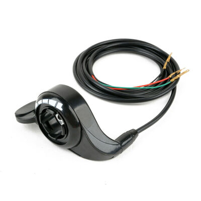 

Universal Thumb Throttle Speed Control E-Bike Electric Bike Scooter 3-Wire Black