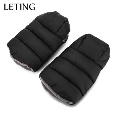 

LETING Baby Stroller Warmer Water Resistance Plush Pushchair Pram Cart Gloves