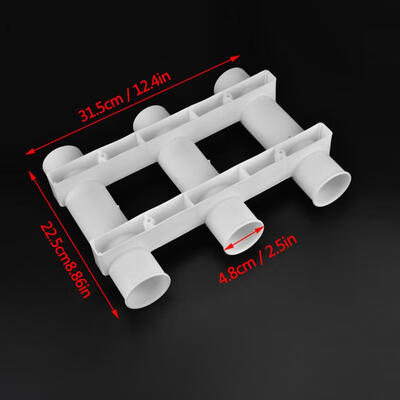 

Greensen Boat Fishing 3 Tube Rod Holder Bracket Rack Pole Tube Mount Tool Accessory