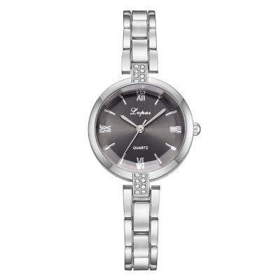 

Roman Number Watch For Women Diamond Bracelet Band Stainless Steel Analog Quartz Wristwatch Lady Female Watches