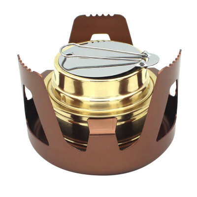 

Outdoor Portable Alcohol Stove Burner for Backpacking Hiking Camping Survival