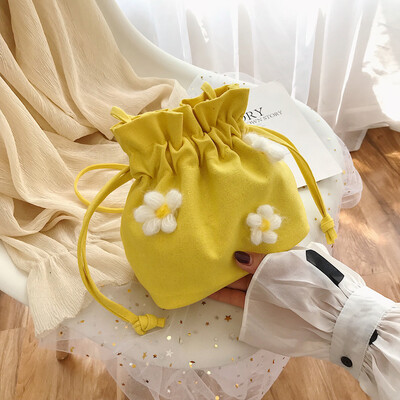 

Tailored Women Canvas Messenger Bag Flower Large Shoulder Bag Cute Crossbody Shopping Bag