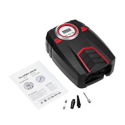 

Visone Air Compressor DC 12V Portable Pump Tire Inflator with Digital Pressure Gauge up to 150PSI for Car Bicycle SUV Boat