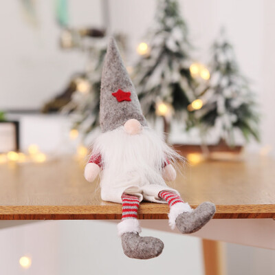 

Siaonvr Christmas Decorations Faceless Doll Boy Dolls Window Decorations
