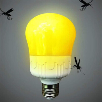 

〖Follure〗Led Mosquito Lamp Home Lighting No Radiation Yellow Light Indoor Outdoor 8W E27