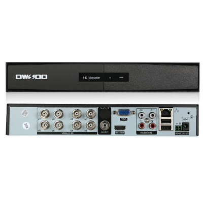 

OWSOO 8CH H264 AHD 1080P P2P Network DVR CCTV Security Support for AndroidIOS APP Control Motion Detection Onvif DVR 5IN1 PTZ fo