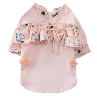 

Cute Pet Clothes Spring Summer Pet Dog Dress Elegant Skirt Puppy Clothing