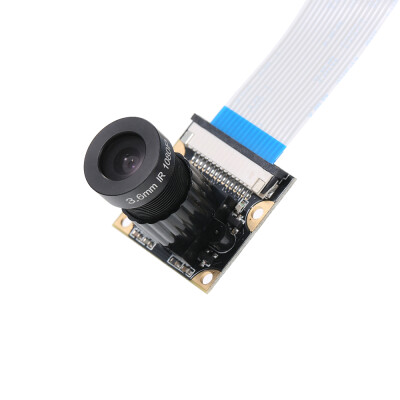 

Wide Angle Camera 5M Pixel Adjustable Angle Compatible for Raspberry Pi 3 Model BB