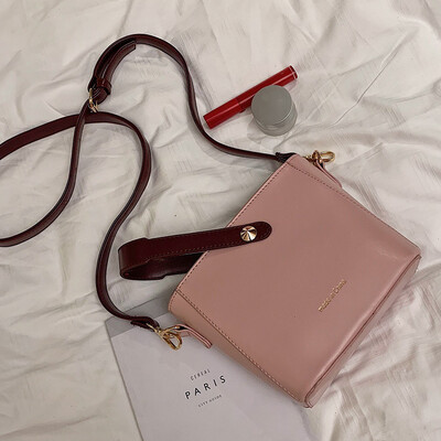 

Spring&summer bag female 2019 new Korean fashion wild casual retro texture hand strap shoulder slung bucket bag