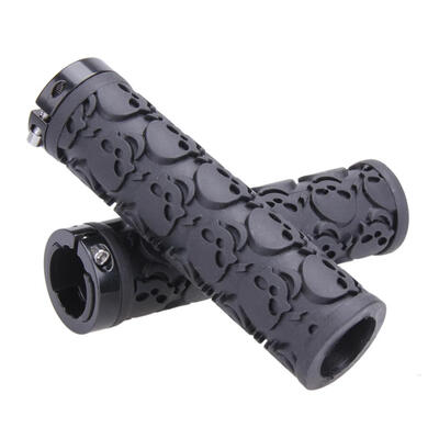 

Skull Mountain Bikes Bicycles Lockable Handlegrip Handlebar Grips Sleeve