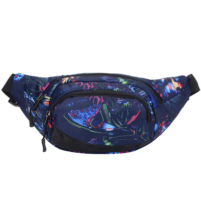 

Tailored Unisex Outdoor Printing Flower Flage Crossbody Bag Chest Bag Phone Shoulder Bag