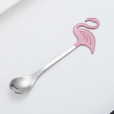 

1 Piece Cute Coffee Spoon Long Handle Spoons Flatware Coffee Drinking Tools Kitchen Gadget