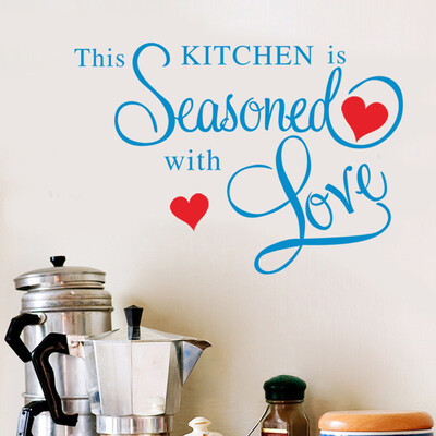 

Toponeto Wall Stickers Decor This Kitchen Wall Sticker Removable Art Home DIY Decals