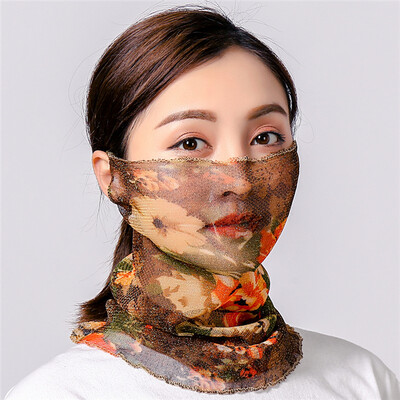 

Variety bib female collar sunscreen mask sunscreen veil spring&summer sunscreen scarf scarves sunscreen mask dust