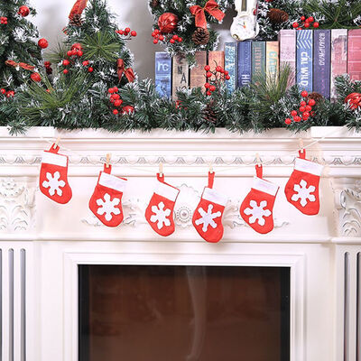 

New Fashion Christmas Decorations Mall Home Office Window Bell Pull Flag Christmas Tree Pendants