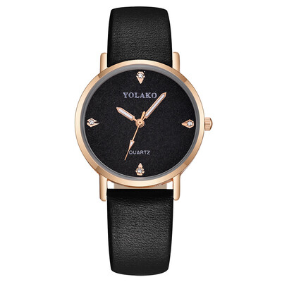 

Fashion Elegant Women Luxurious Clock Ladies Casual Quartz Leather Band Starry Sky Analog Wristwatch Relogio Feminino