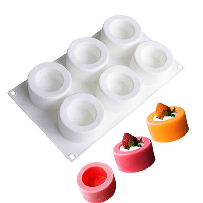 

Toponeto 3D Silicone Cake Mold Baking Mold Cupcake Mousse Mould Decorating DIY Bakeware