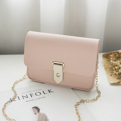 

Women Fashion Hot Sales Handbags Ladies PU Leather Shoulder Bag Evening Clutch Purse Crossbody Bag with Metal Chain Strap