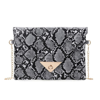 

Women Snake Skin Print Envelope Messenger Bags Fashion Crossbody Clutch