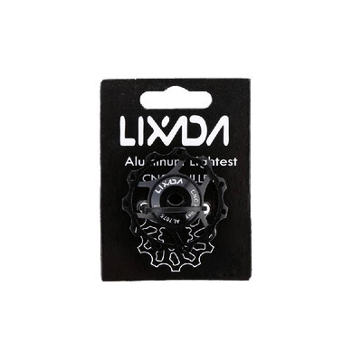 

Lixada MTB Mountain Bike Road Bicycle Rear Derailleur 7075 Aluminum Alloy 11T Guide Roller Idler Pulley Jockey Wheel Part Accessor