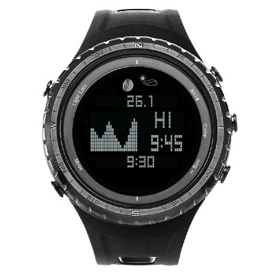

SUNROAD Outdoor Sports Watch Multifunctional Climbing Digital Sports Wrist Watch Moon Graph Tidal Data Fishing Watch Altimeter Bar