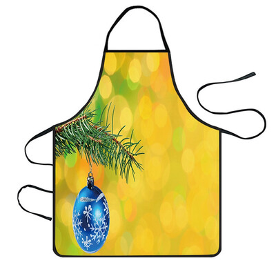 

Tailored Christmas Decoration Waterproof Apron Kitchen Aprons Dinner Party Apron
