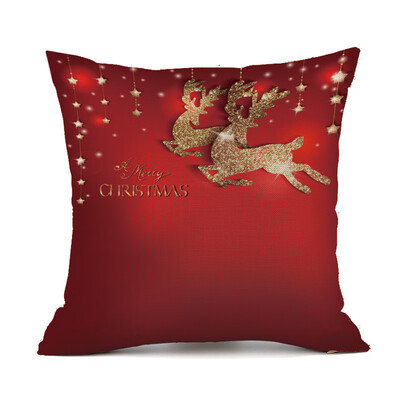 

Siaonvr Christmas Sofa Bed Home Decoration Festival Pillow Case Cushion Cover