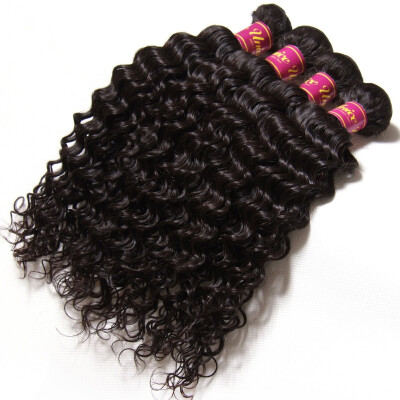 

UNice Hair 8A Peruvian Deep Curly Wave Virgin Human Hair 400g US Stock