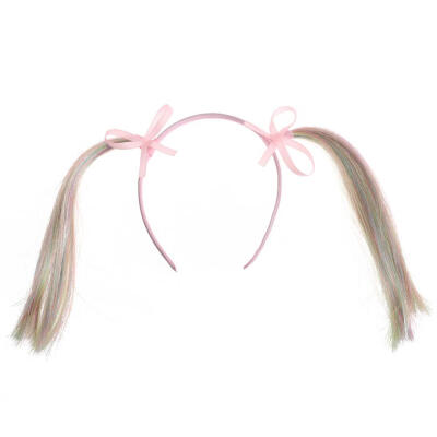 

Cute Adjustable Kids Wig Headband Girls Hairband Party Cosplay Headwear