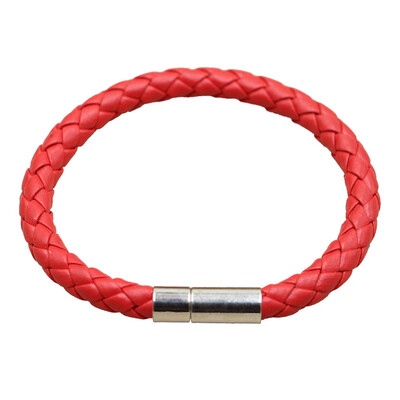 

Retro Trend Manual Weaving PU Leather Rope Simple Leisure Bracelet Unisex Pair 3 Colours Optional