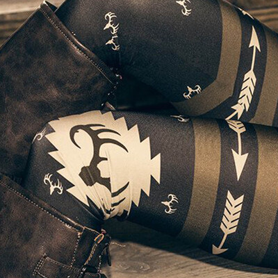 

Tailored Fashion Women Skinny Printed Stretchy Pants Leggings