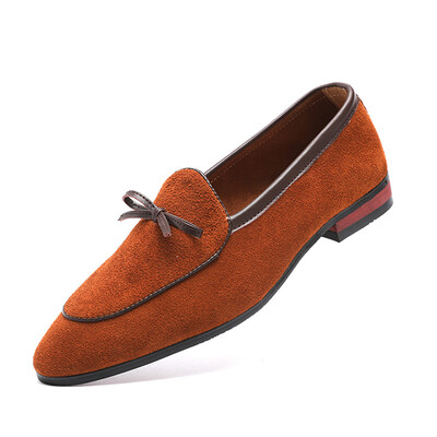 

Matte leather peas shoes mens fashion simple tide shoes men