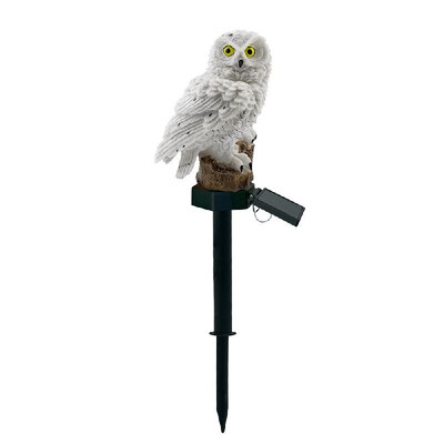 

2v 007w Owl Design Solar Power Energy LED Lawn Lamp Outdoor Light IP65 Water Resistance Built-in 600mAh High Capacity Rechargeabl