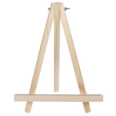 

Pack of 10 Ktaxon 9" Mini Natural Wood Display Easel for Displaying Small Pictures Paintings Artist Trading Cards