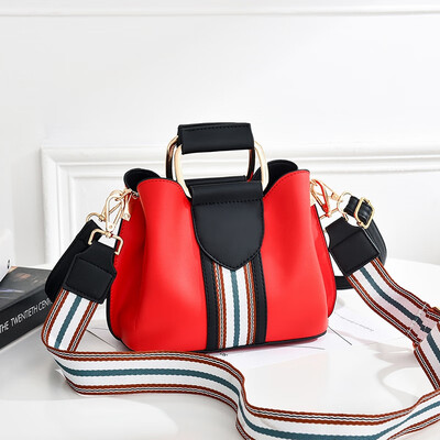 

Baggage ladiesnew fashion summer bucket bag inclined to the Korean version of the simple 100-pack one-shoulder bag ins overheated
