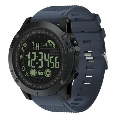 

Outdoor Digital Smart Sport Watch for Men with Pedometer Wrist Watch for iOS&Android 50M Waterproof