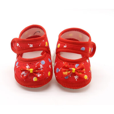 

Summer Baby Girl Bowknot New Shoes Shoes Soft Walkers Prioncess First Dot Sole Prewalker Shoes Round Cloth