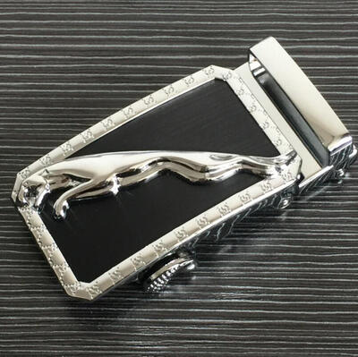 

Fashion Mens Business Alloy Automatic Buckle Unique Men Plaque Belt Buckles for 35cm Ratchet Men Apparel Accessories