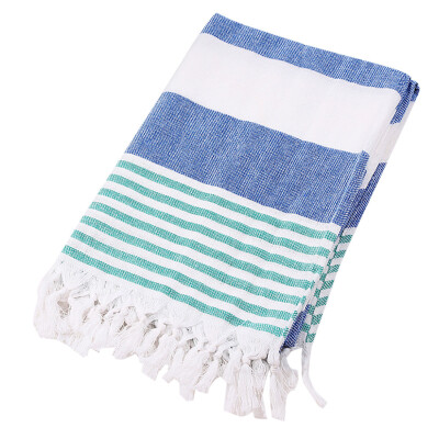 

Gobestart Turkish Cotton Bath Beach Spa Sauna Yoga Fringed Jacquard Towel