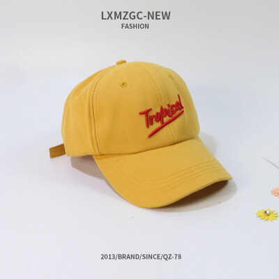 

2019 new hat spring&summer burst ms Korean version of the simple sun-kissed duck tongue hat street tide baseball cap