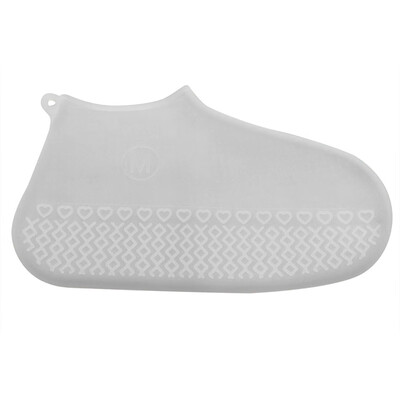 

Siaonvr Silicone Waterproof Shoe Cover Outdoor Rainproof Hiking Skid-proof Shoe Covers