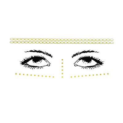 

Siaonvr Halloween Tattoos Makeup Set for Party Costume Women Face Eyes Face