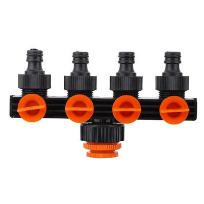 

Greensen Household Garden Four Way Water Splitter Water Hose Valve Connector Adapter for Watering