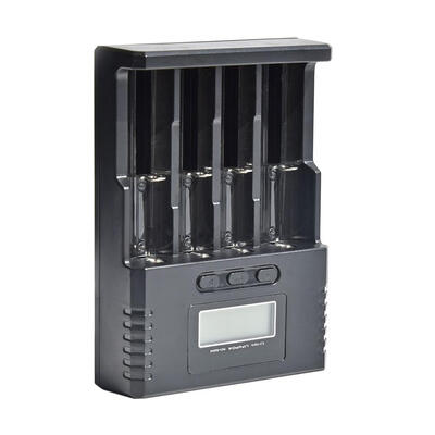 

Soshine 4 Channel LCD Current Adjustable Li-ion 26650 18650 Battery Charger