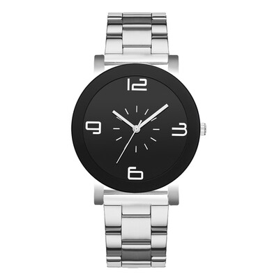

Simple fashion ladies watch alloy series digital dial watch