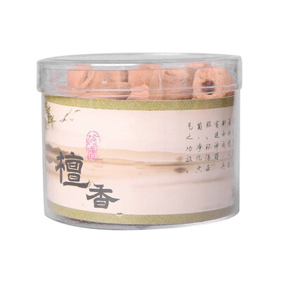 

Siaonvr 1 Box About 40pcs Retro Handmade Porcelain Ceramic Backflow Incense Burner Buddh