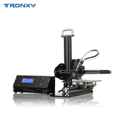 

Tronxy Desktop 3D Printer DIY Kit Aluminum Profile Structure High Precision Nozzle LCD Screen Building Size 150150150mm Works wi