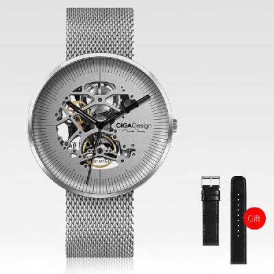 

Xiaomi CIGA Design MY Series Men Automatic Mechanical Analog Watch Hollow-out Steel Wrist Watch Business Watch