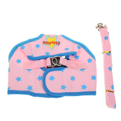 

Dog Cat Harness Pet Adjustable Vest Walking Lead Leash for Puppy Small Dog