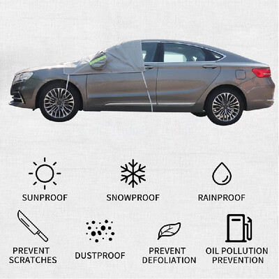 

Vislone Car Windshield Cover Anti-Snow Ice Sun Shade Protector Waterproof Anti-UV Anti-Freezing Rainproof Fits Most Cars